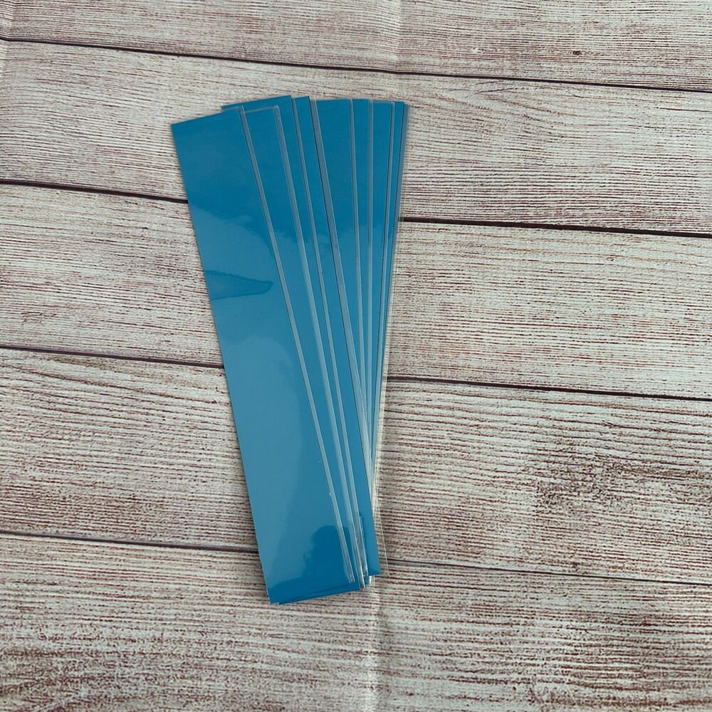 Magnetic Strips  10" x 1.5" Adhesive Backed Qty 10